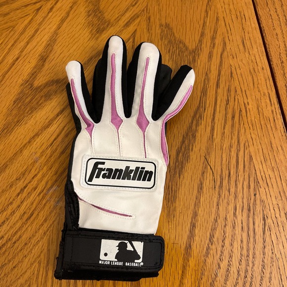 Franklin Baseball Gloves Youth Sz S pre-owned - Picture 5 of 5